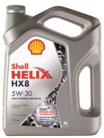 Масло 5W30 SHELL HELIX HX8 синт. 550046364 (4,0л.) (SL/SN; A3/B3/B4) (550040542)