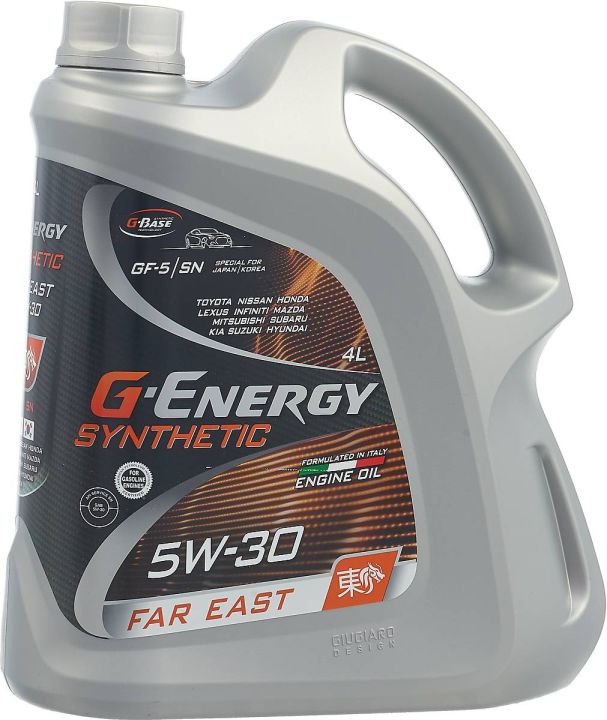 Масло моторное G-ENERGY Synthetic Far East 5W-30 (4л.) 253142415